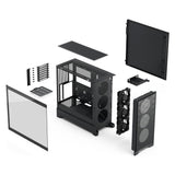 Fractal Pop 2 Air Black TG (schwarz, Tempered Glass) (ATX, mATX, Mini-ITX)