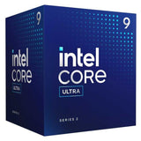 Intel Core Ultra 9-285 processor - 2.50GHz -36MB - LGA1851 - Graphics - BOX - with heatsink (LGA 1851, 2.50 GHz, 24 -Core)