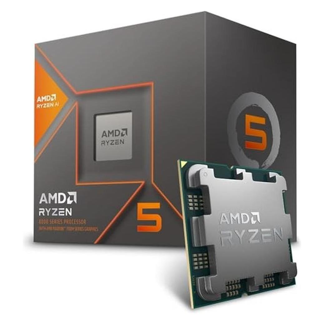 AMD Processeur Ryzen 5 8600G (AM5, 4.30 GHz, 6 -Core)