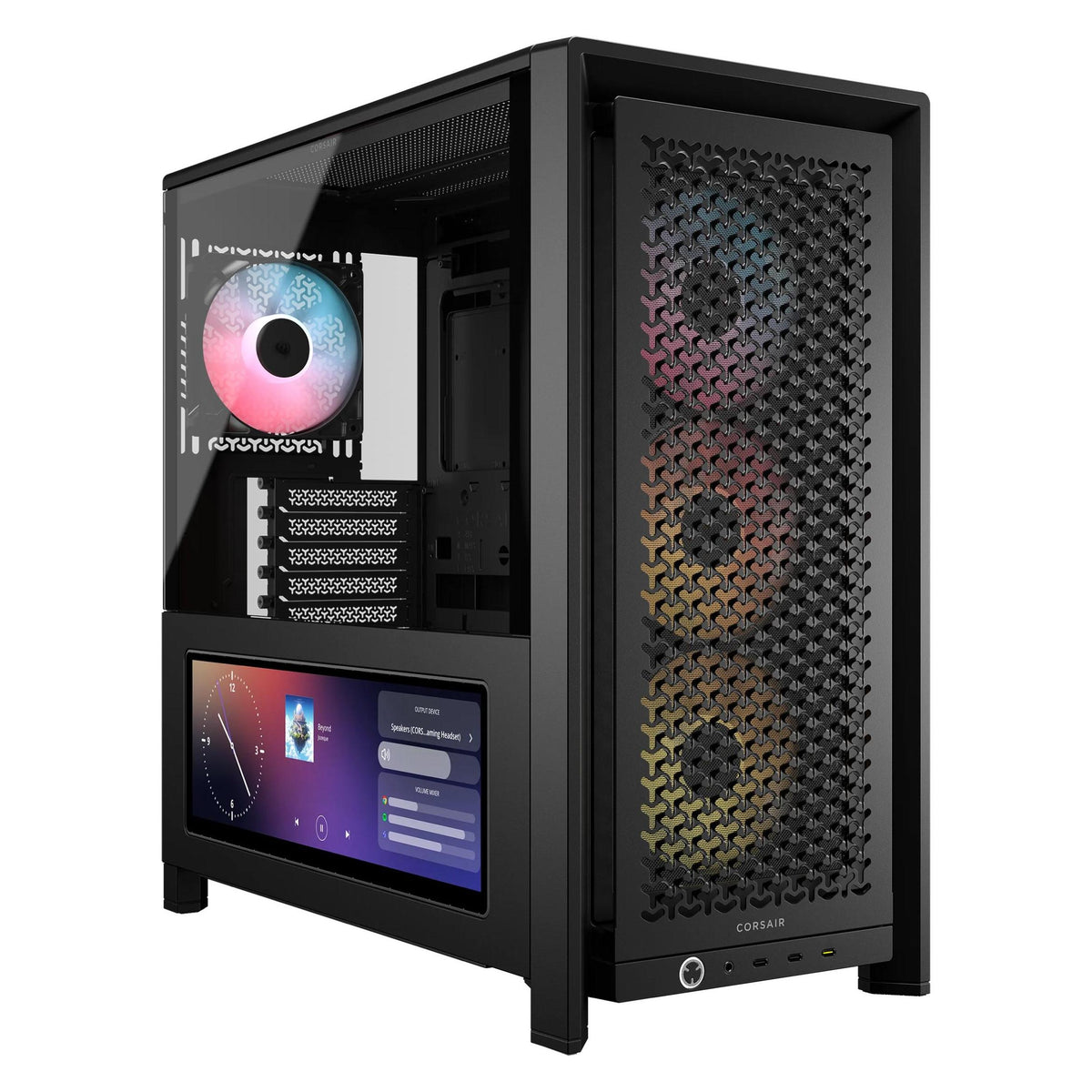 Corsair 4000D FRAME LCD RS ARGB BLK CASE (ATX, E-ATX, mATX, Mini-ITX)