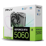 PNY RTX5060 Single Fan 8GB GDDR7 3xDP,1xHDMI (8 Go, GDDR7)