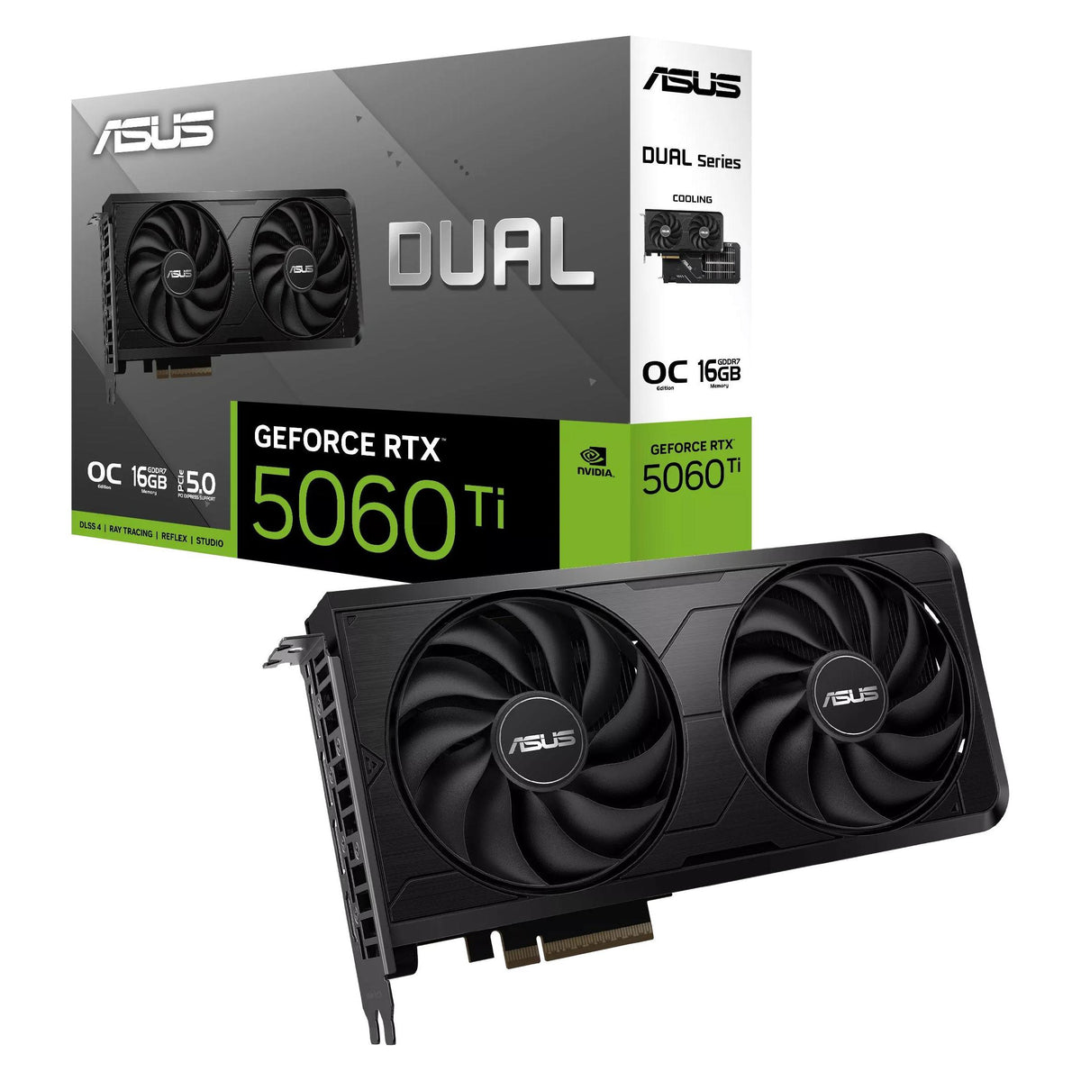 ASUS DUAL-RTX5060TI-O16G-EVO (16 Go, GDDR7)