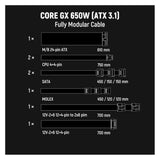 Seasonic Core GX-650-V2 ATX3.1 (650 W)