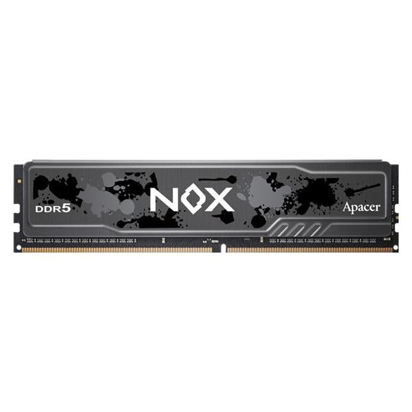 Apacer Kit Barrettes mémoire 32Go (2x16Go) DIMM DDR5 Nox 6000MHz (Noir)