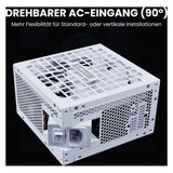 Lian-Li RS Series 80 PLUS Gold Netzteil, ATX 3.1, modular - 1.000 Watt, weiss (1000 W)
