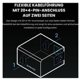 Lian-Li RS Series 80 PLUS Gold Netzteil, ATX 3.1, modular - 1.000 Watt, weiss (1000 W)