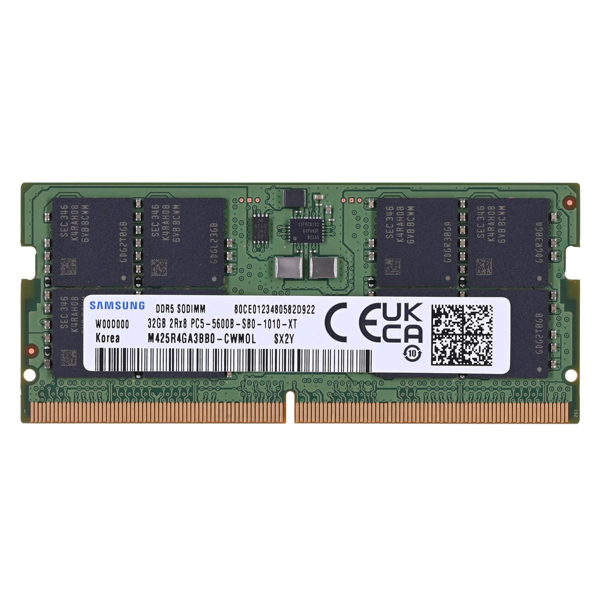Samsung M425R4GA3BB0-CWM (2 x 16GB, 5600 MHz, RAM DDR5, SO-DIMM)