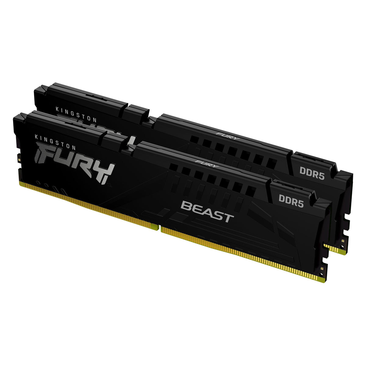 Kingston 64Go 5600MT/s DDR5 CL36 DIMM (Kit de 2) FURY Beast Noir (2 x 32GB, 2800 MHz, RAM DDR5, DIMM)