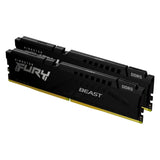 Kingston 64Go 5600MT/s DDR5 CL36 DIMM (Kit de 2) FURY Beast Noir (2 x 32GB, 2800 MHz, RAM DDR5, DIMM)