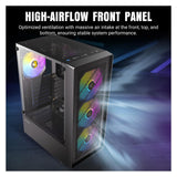 Antec Boitier Moyen Tour Atx Ax26 Elite RGB Avec Panneau Vitré (Noir)