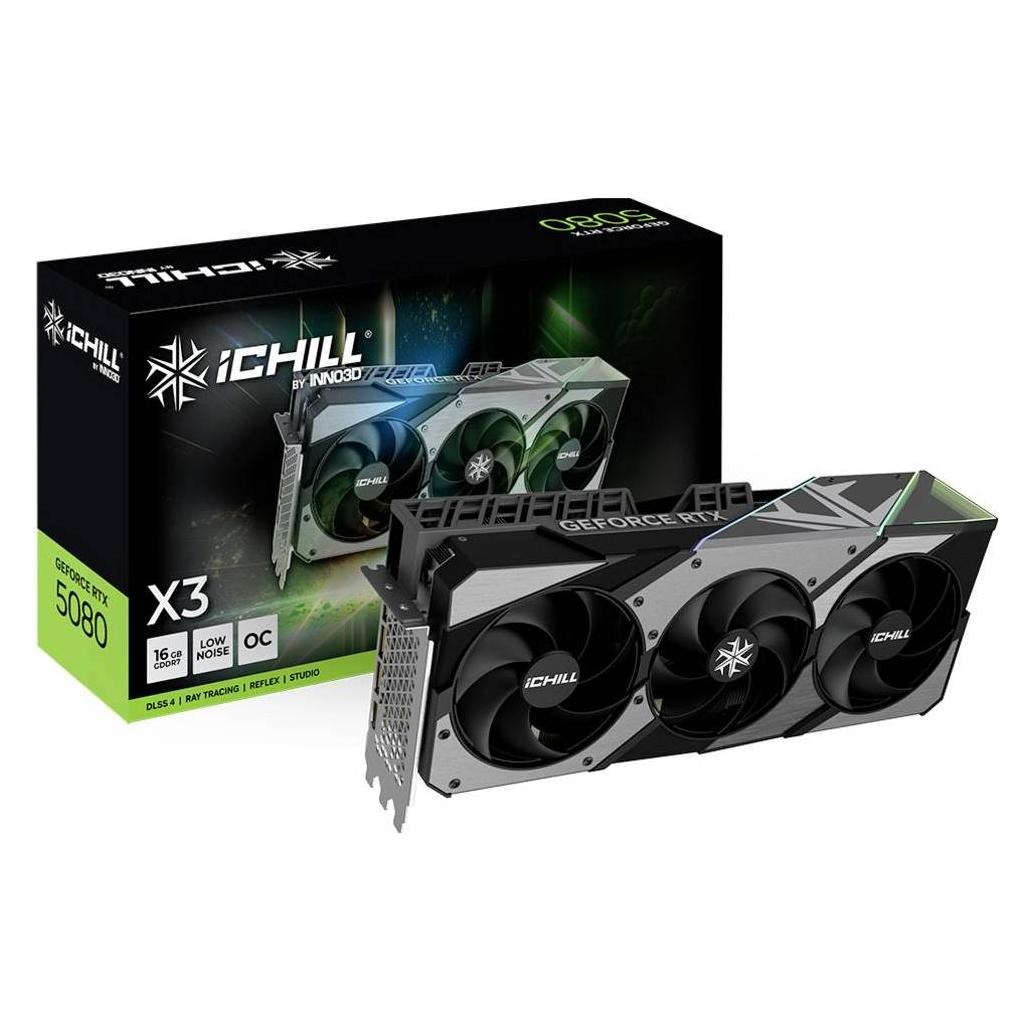 Inno3D GeForce RTX 5080 iCHILL X3 V2 (16 Go, GDDR7)