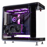 Cooler Master MasterFrame 360 Panorama (schwarz, Panorama-Glasdesign) (ATX, mATX, Mini-ITX)