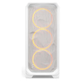 Fractal Case Meshify 3 White RGB TG Clear Tint (ATX, mATX, Mini-ITX)