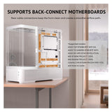 Antec C6 Curve Air Mid-Tower ATX Case, white (ATX, ITX, mATX)