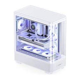 Jonsbo TK-5 Gehäuse, Midi-Tower, ATX, Tempered Glass - weiss (ATX, ITX, Mini-ATX)