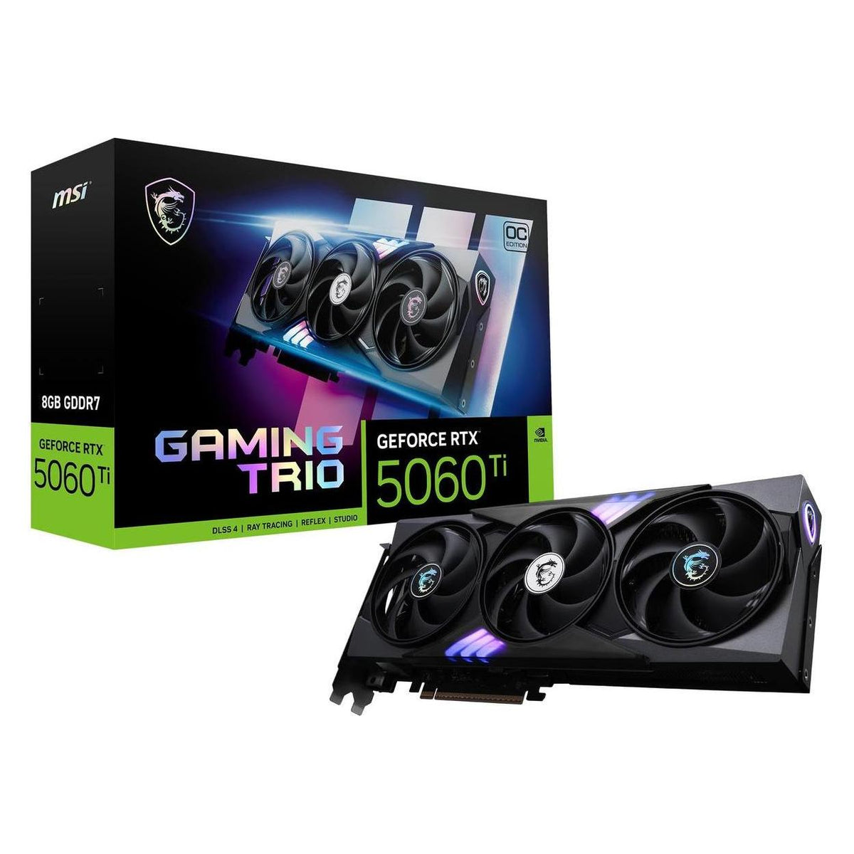 MSI GeForce RTX 5060 Ti (8 Go, GDDR7)