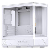 Jonsbo D200 Tour Midi, mATX, verre trempé, mini écran Temp - blanc (mATX, Mini-ITX)