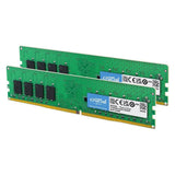 Crucial Desktop Memory (2 x 16GB, 3200 MHz, RAM DDR4, U-DIMM)