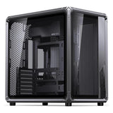 Jonsbo X400 PC-Gehäuse, Midi-Tower, ATX, Tempered Glass - grau (ATX, mATX, Mini-ITX)
