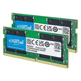 Crucial Laptop Memory (2 x 16GB, 3200 MHz, RAM DDR4, SO-DIMM)