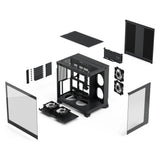 Fractal Pop 2 Vision RGB (schwarz, Panoramaglas) (ATX, E-ATX, mATX, Mini-ITX)