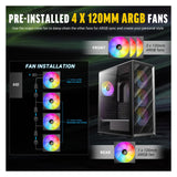 Antec AX85 ARGB (ATX, ITX, mATX)