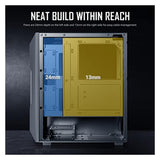 Antec Aller Gamer AX61 Elite Midi Tower noir détail (ATX, mATX, Mini-ITX)