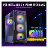Antec Aller Gamer AX61 Elite Midi Tower noir détail (ATX, mATX, Mini-ITX)