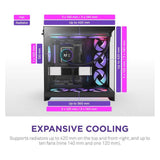 NZXT H9 Flow RGB (2025) (ATX, E-ATX, mATX, Mini-ITX)