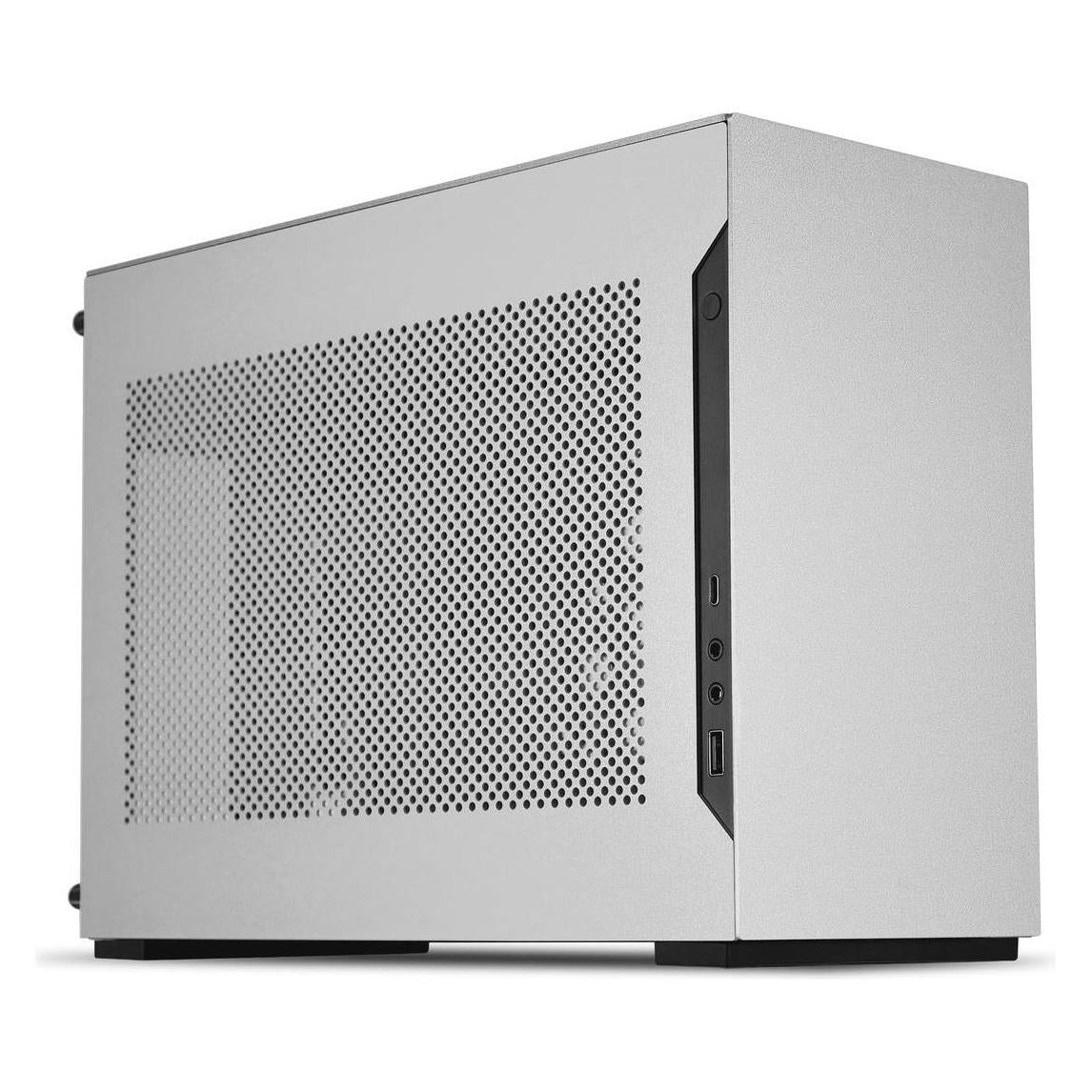 Lian-Li x DAN Cases A4-H2O PC-Gehäuse, Mini-Gehäuse, Mini-ITX, PCIe 5.0 Riser - silber