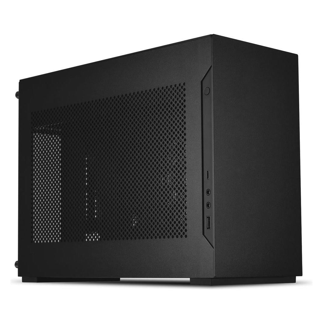 Lian-Li x DAN Cases A4-H2O PC-Gehäuse, Mini-Gehäuse, Mini-ITX, PCIe 5.0 Riser - schwarz