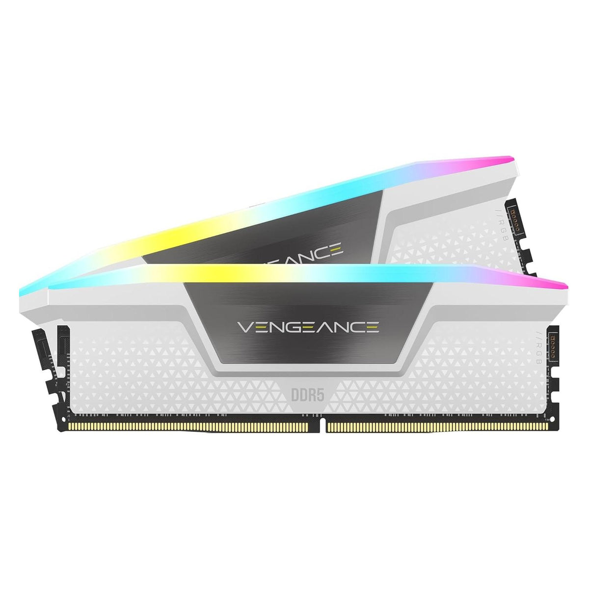 Corsair RAM D5 6400 32GB C32 Vengeance RGB K2 W (2 x 16GB, 6400 MHz, RAM DDR5, DIMM)