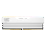 Klevv 32GB (16GBx2) URBANE V RGB 6000MHz CL28 DDR5 Kit White (2 x 16GB, 6000 MHz, RAM DDR5, DIMM)
