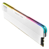 Klevv 32GB (16GBx2) URBANE V RGB 6000MHz CL28 DDR5 Kit White (2 x 16GB, 6000 MHz, RAM DDR5, DIMM)