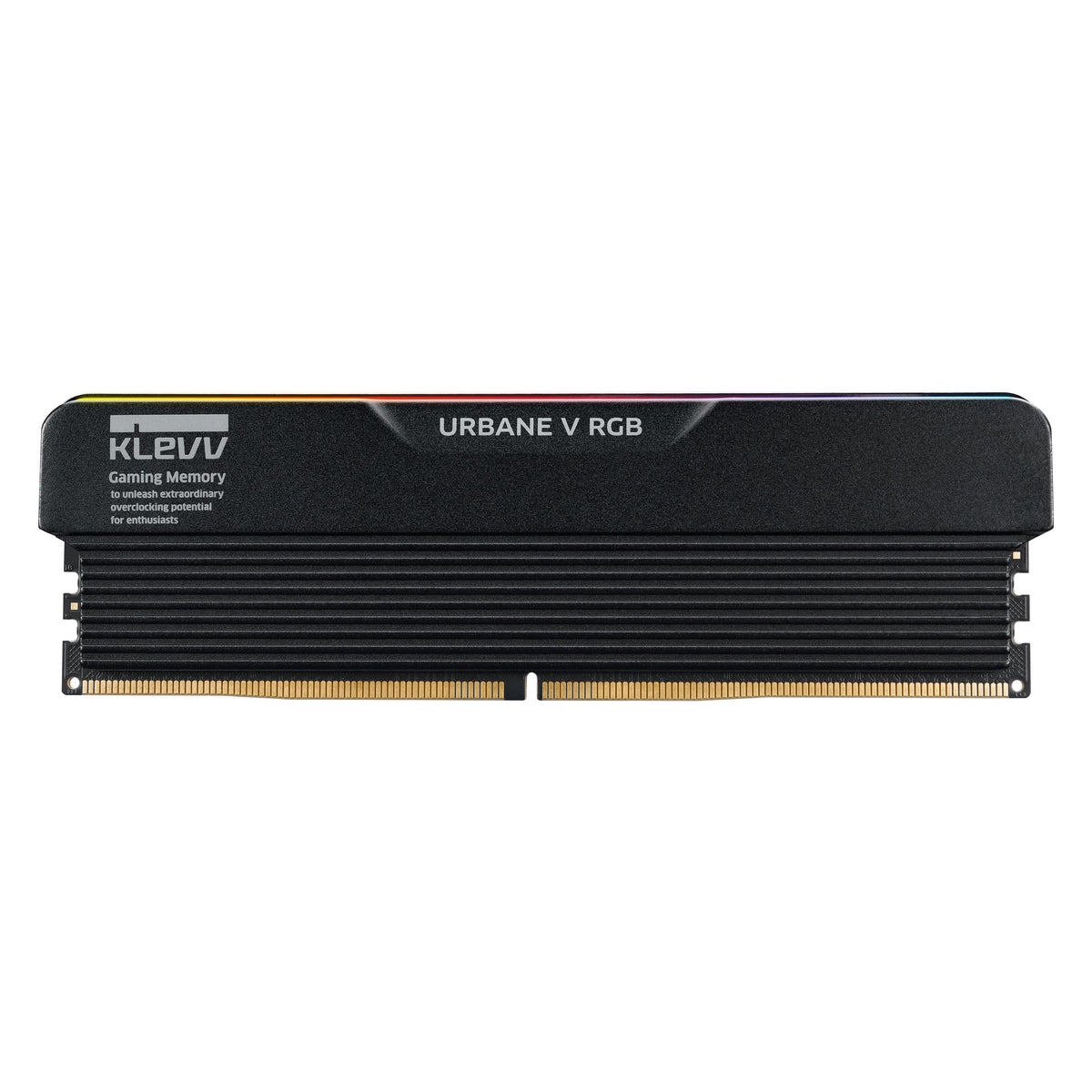 Klevv 32GB (16GBx2) URBANE V RGB 6000MHz CL30 DDR5 Kit Black (2 x 16GB, 6000 MHz, RAM DDR5, DIMM)
