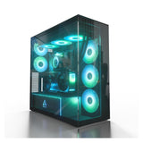 Arctic Case Xtender Vert.GPU Black Clear Glass (ATX, mATX, Mini-ITX)