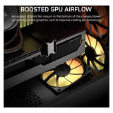 Corsair 3200D RS ARGB Mid-Tower Performance Case, Black (ATX, mATX, Mini-ITX)