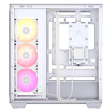Corsair Affaire iCUE 3500X RGB Midi TG blanc BTF+ZERO (ATX, E-ATX, mATX, Mini-ITX)