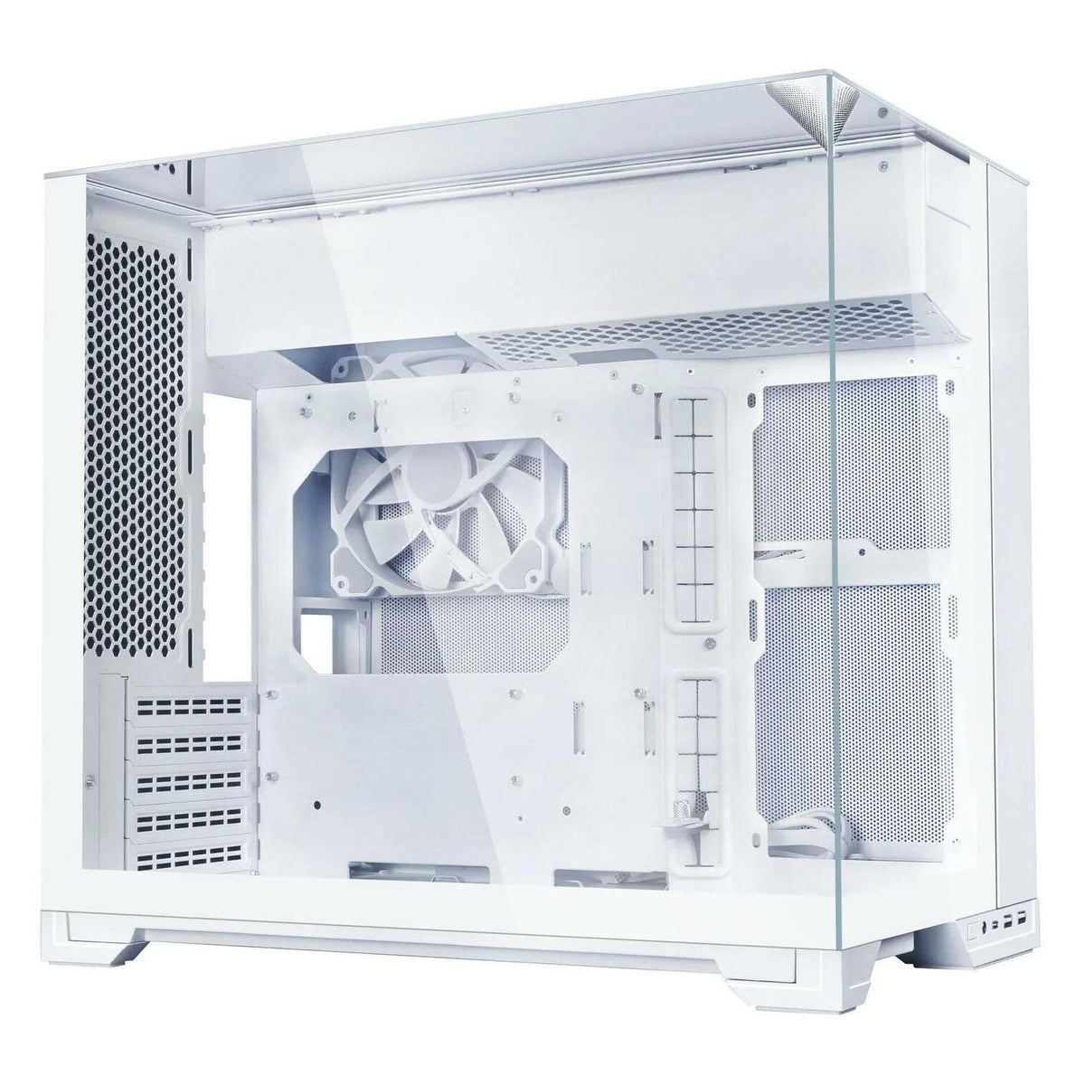 Lian-Li O11 Vision-M PC-Gehäuse, Micro-ATX, Tempered Glass - weiss (mATX, Mini-ITX)