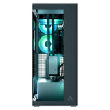 Arctic Case Xtender Vert.GPU Black Clear Glass (ATX, mATX, Mini-ITX)