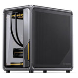Jonsbo X400 PC-Gehäuse, Midi-Tower, ATX, Tempered Glass - grau (ATX, mATX, Mini-ITX)