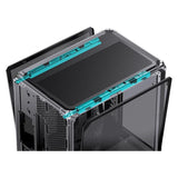 Jonsbo X400 Pro PC-Gehäuse, Midi-Tower, ATX, Tempered Glass - grau (ATX, mATX, Mini-ITX)
