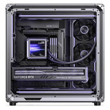 Jonsbo X400 Pro PC-Gehäuse, Midi-Tower, ATX, Tempered Glass - grau (ATX, mATX, Mini-ITX)