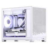 Jonsbo D32 STD White PC-Gehäuse, Mini-Gehäuse, mATX, Tempered Glass - weiss (mATX, Mini-ITX)