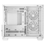 Deepcool " CG330 3F WH Micro ATX Mini Tower White" (mATX, Mini-ITX)