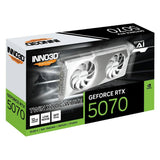 Inno3D GeForce RTX 5070 Twin X2 OC White (12 Go, GDDR7)