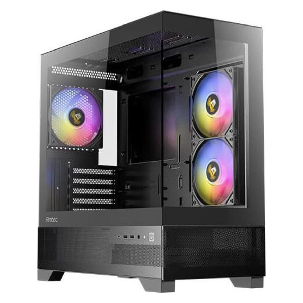 Antec Geh CX500M ARGB Tour Midi noire détail (ITX, mATX, Mini-ITX)
