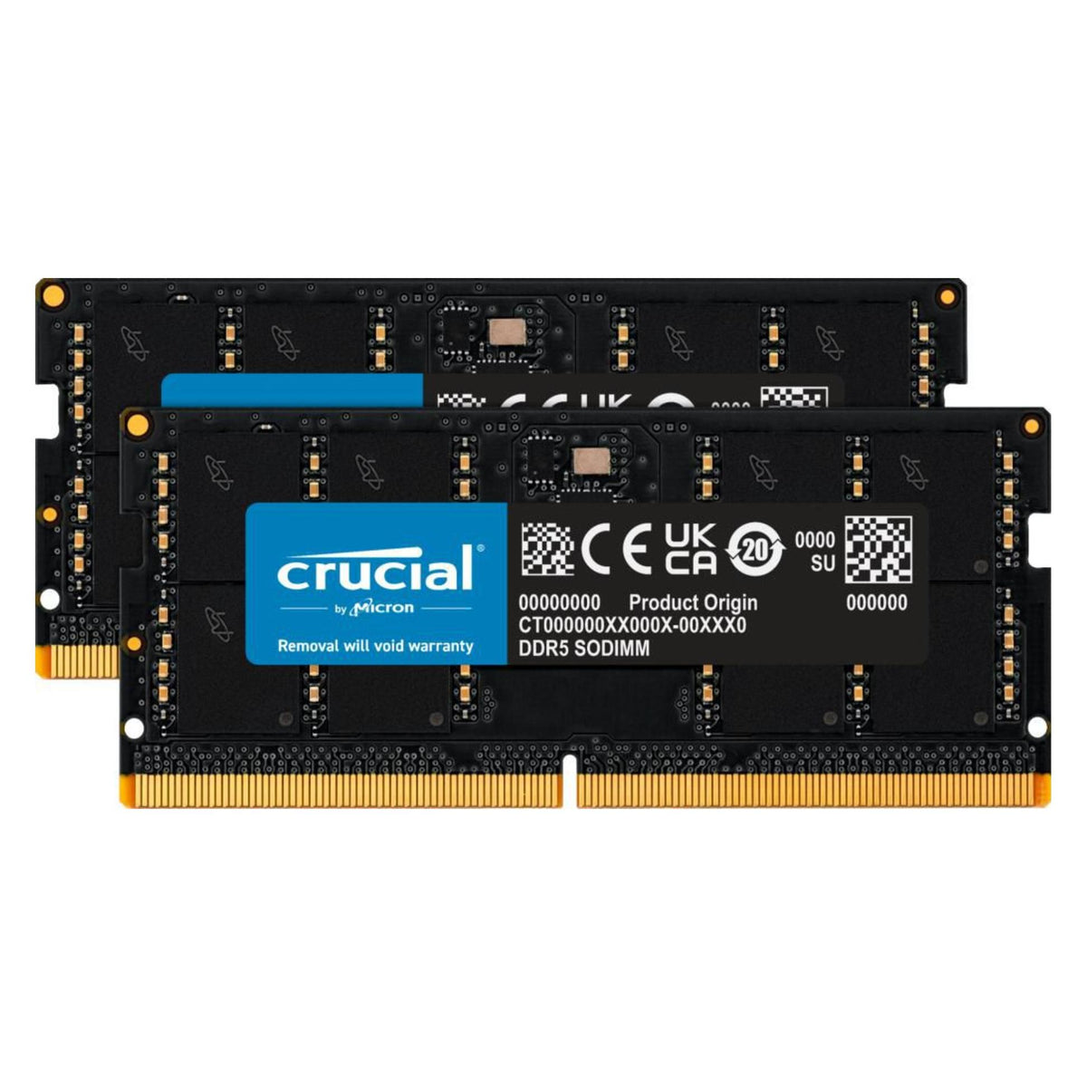 Crucial CT2K32G56C46S5 (2 x 32GB, 5600 MHz, RAM DDR5, SO-DIMM)