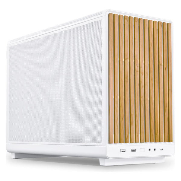 Lian-Li DAN Cases A3-mATX Wood Edition PC-Gehäuse, Micro-ATX - Buche, weiss (mATX, Mini-ITX)
