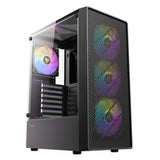 Antec Boitier Moyen Tour Atx Ax26 Elite RGB Avec Panneau Vitré (Noir)